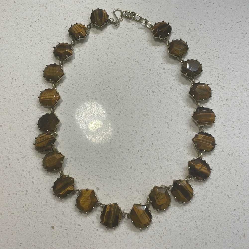 KENDRA SCOTT SAM NECKLACE BROWN